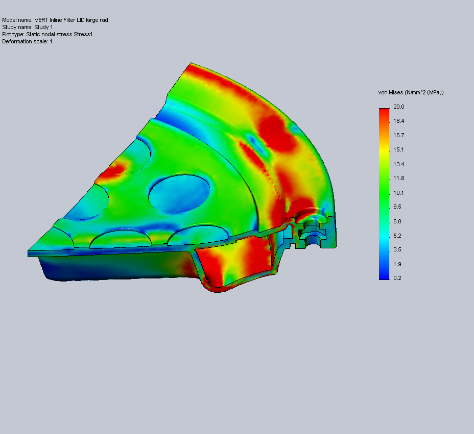 Coupland Bell HDPE hatch FEA                                  results