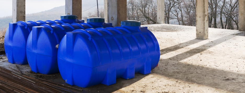 HDPE moulded tank